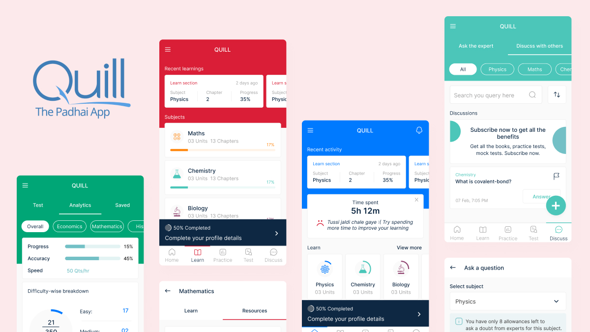 Quill - The Padhai app